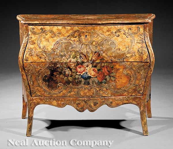 An Antique Venetian Rococo-Style