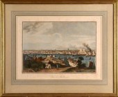 An antique Vue De Baltimore ha
