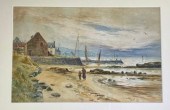 An antique watercolor by John