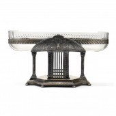 AN ANTIQUE WMF SILVERED METAL