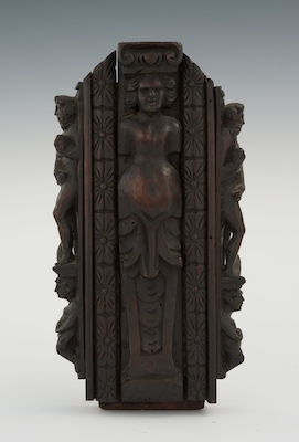 An Antique Wood Fragment