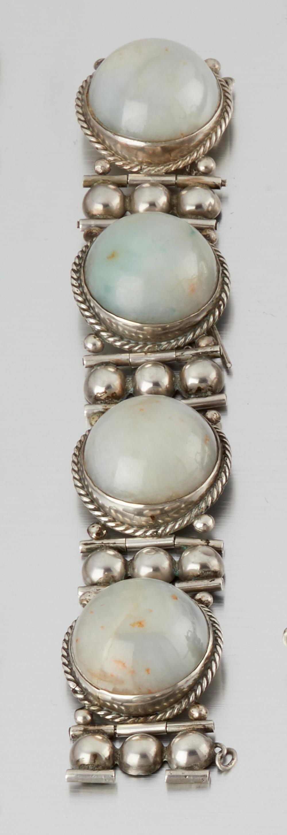 AN ANTONIO PINEDA SILVER AND JADE