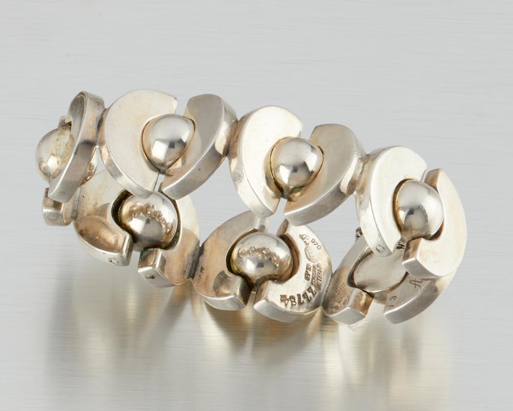 AN ANTONIO PINEDA SILVER BRACELETAn