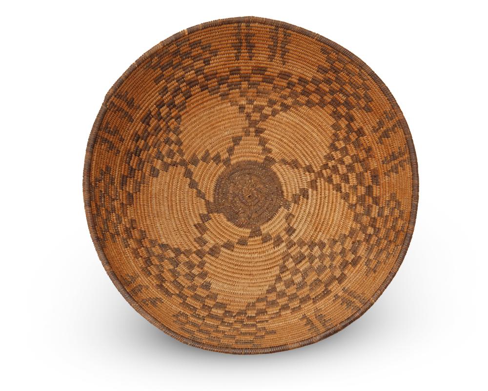 AN APACHE BASKETRY BOWLAn Apache