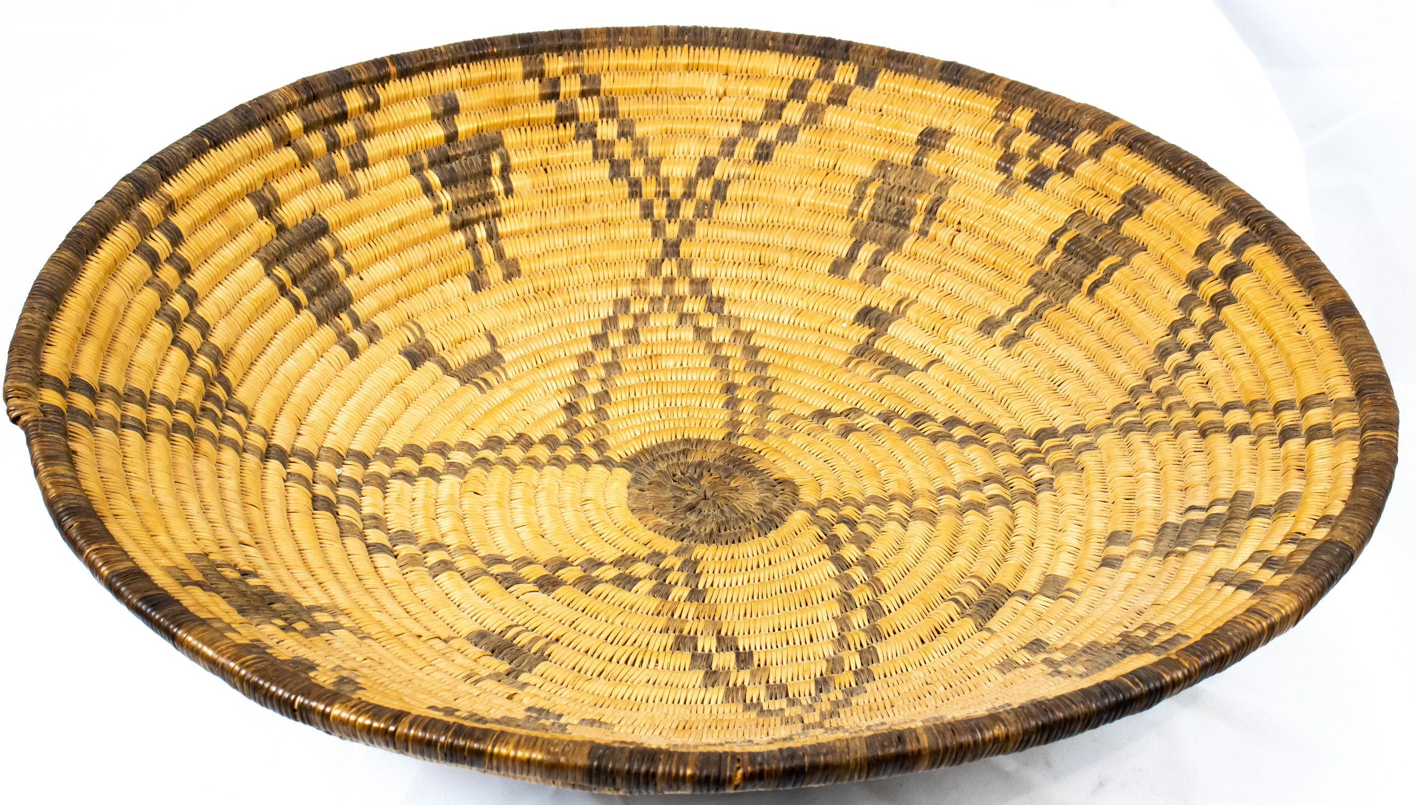 AN APACHE FIGURAL DECORATED