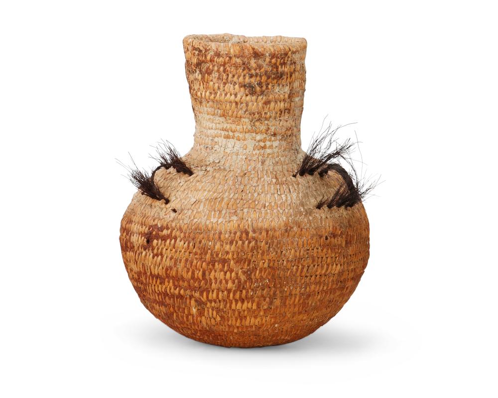 AN APACHE WATER BASKETAn Apache