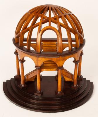 An architectural model of a