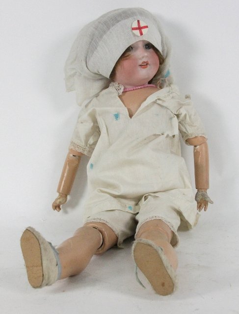 An Armand Marseille bisque head