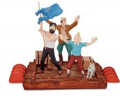 AN AROUTCHEFF "TINTIN" FIGURIN
