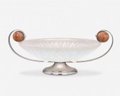 AN ART DECO ART GLASS CENTERPI