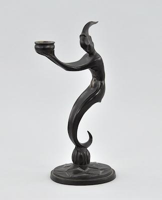 An Art Deco Bronze Figural