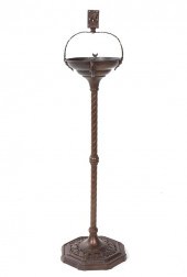 An Art Deco Cast Metal Smoking