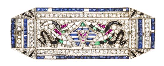 An Art Deco Egyptian Revival