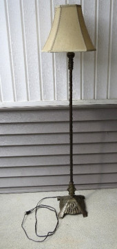 AN ART DECO ERA FLOOR LAMP<br>