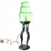 AN ART DECO FRANKART FIGURAL N