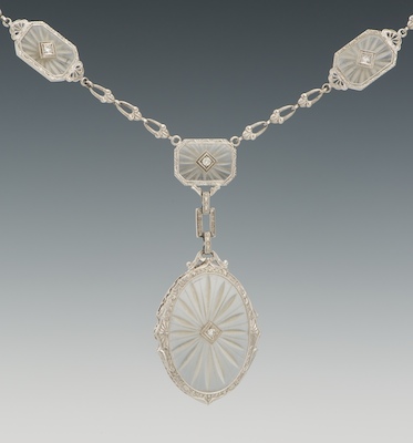 An Art Deco Gold and Camphor