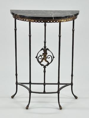 An Art Deco Hall Table With a
