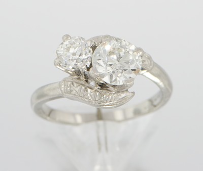 An Art Deco Ladies' Platinum and