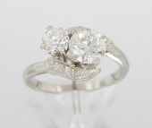 An Art Deco Ladies' Platinum a
