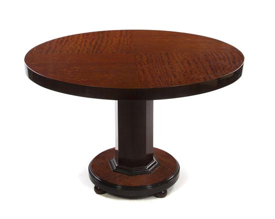 An Art Deco Mahogany Games Table