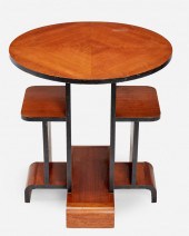 AN ART DECO OCCASIONAL TABLEAn