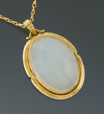 An Art Deco Opalescent Glass and