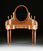 AN ART DECO ORMOLU MOUNTED BUR