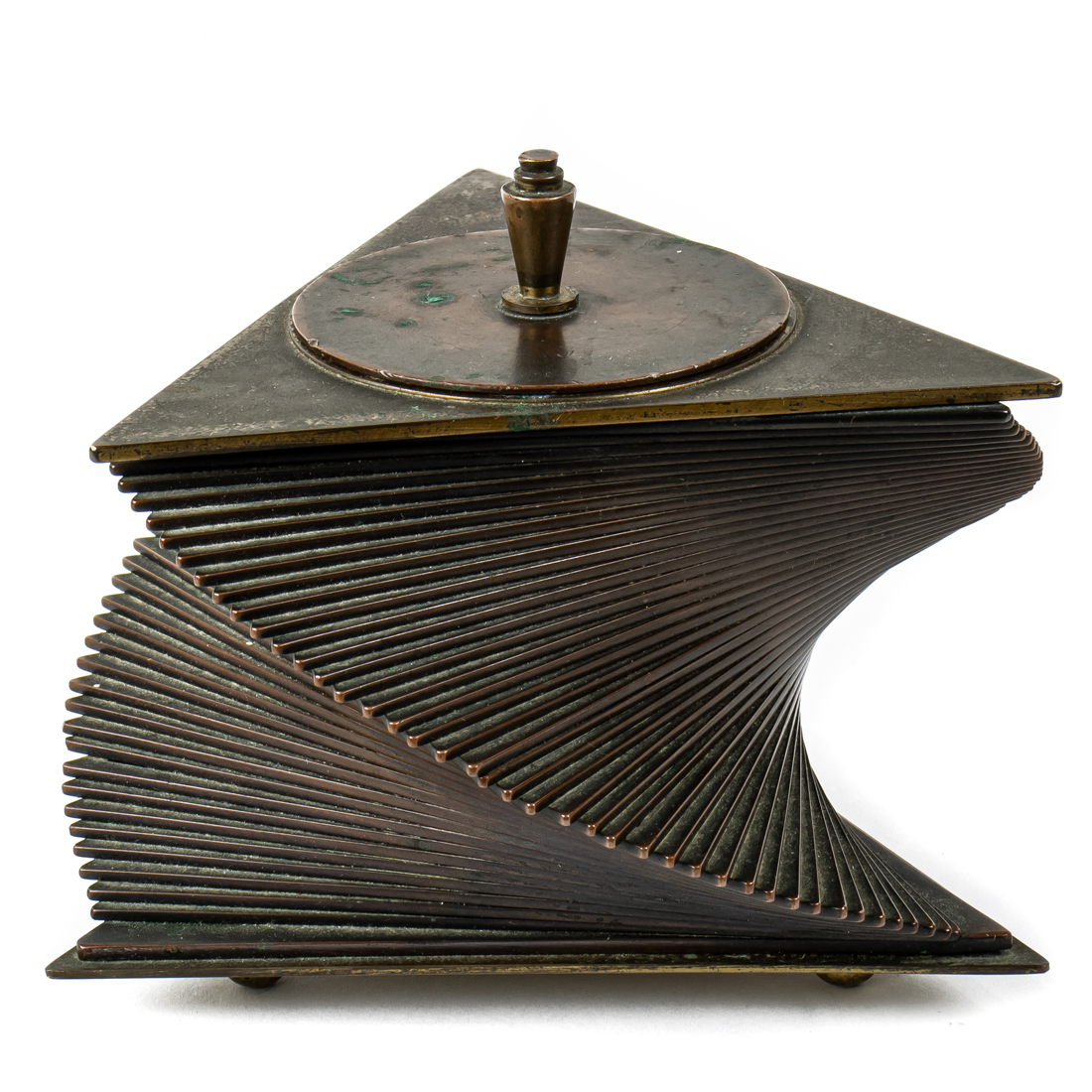 AN ART DECO OTAR OTAREDZE PATINATED