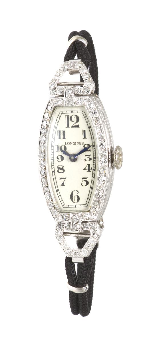 An Art Deco Platinum and Diamond
