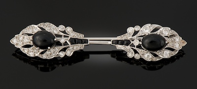 An Art Deco Platinum Diamond and