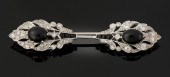An Art Deco Platinum Diamond a