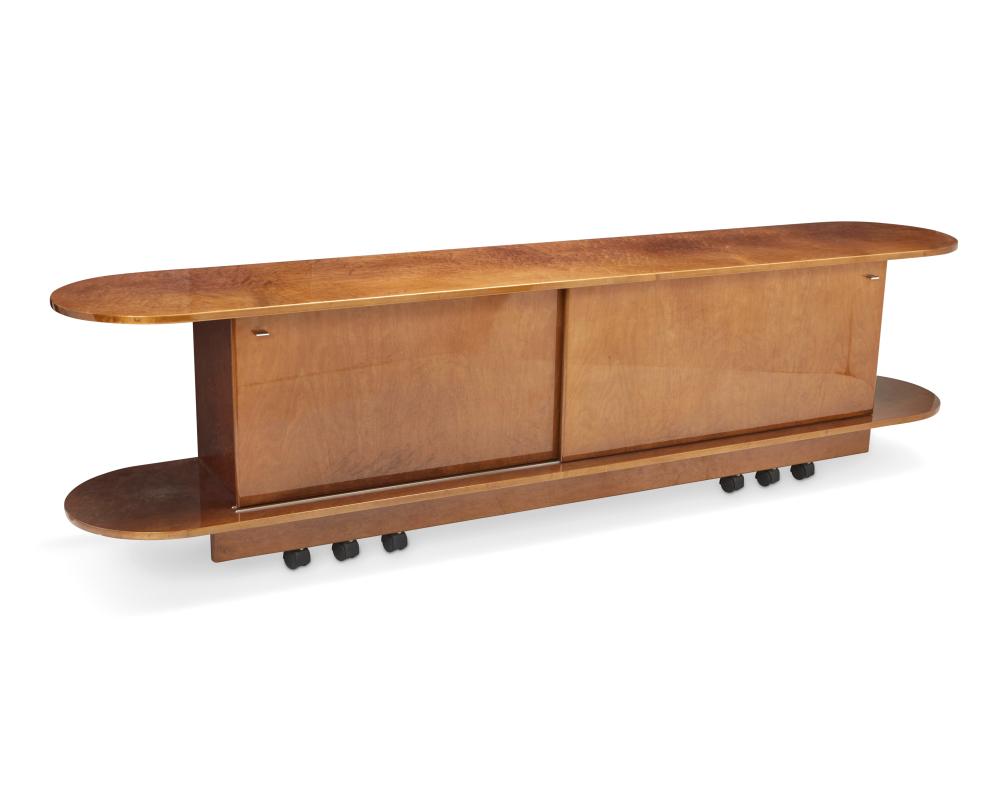AN ART DECO REVIVAL CREDENZA, CIRCA