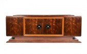 AN ART DECO ROSEWOOD, MAHOGANY