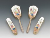 An Art Deco Silver and Enamel