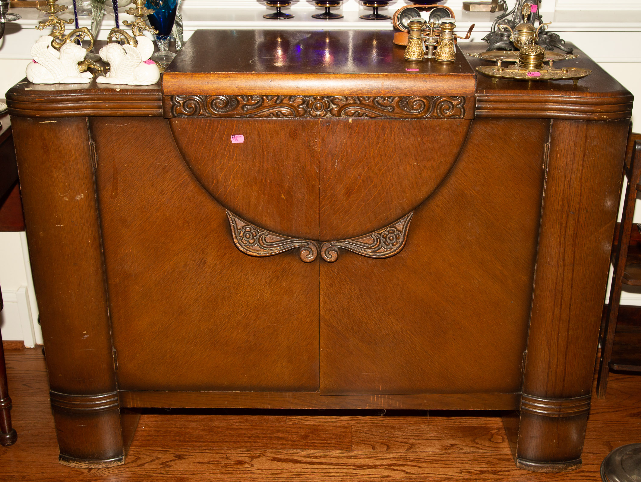 AN ART DECO STEREO CABINET Reworked