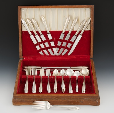 An Art Deco Sterling Silver