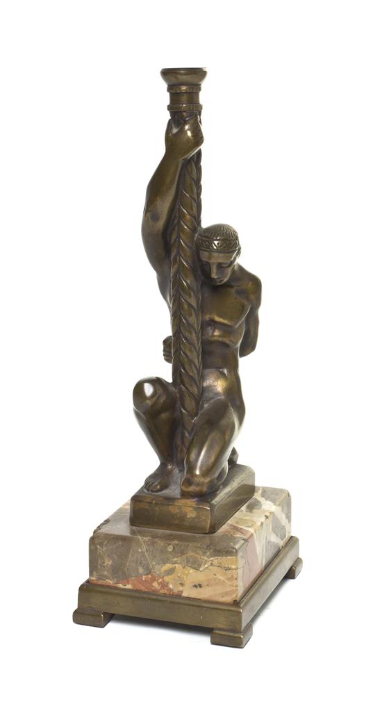 * An Art Deco Style Bronze Figure