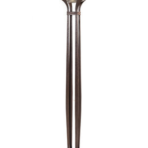An Art Deco Style Hammered Metal
