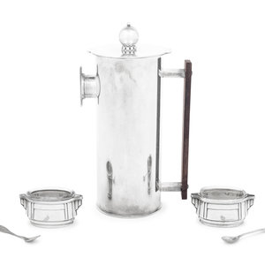 An Art Deco Style Silver-Plate