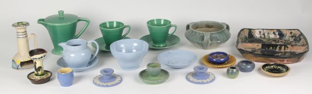 An Art Deco style Wedgwood coffee