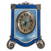 AN ART DECO SWISS GENEVE CLOCK