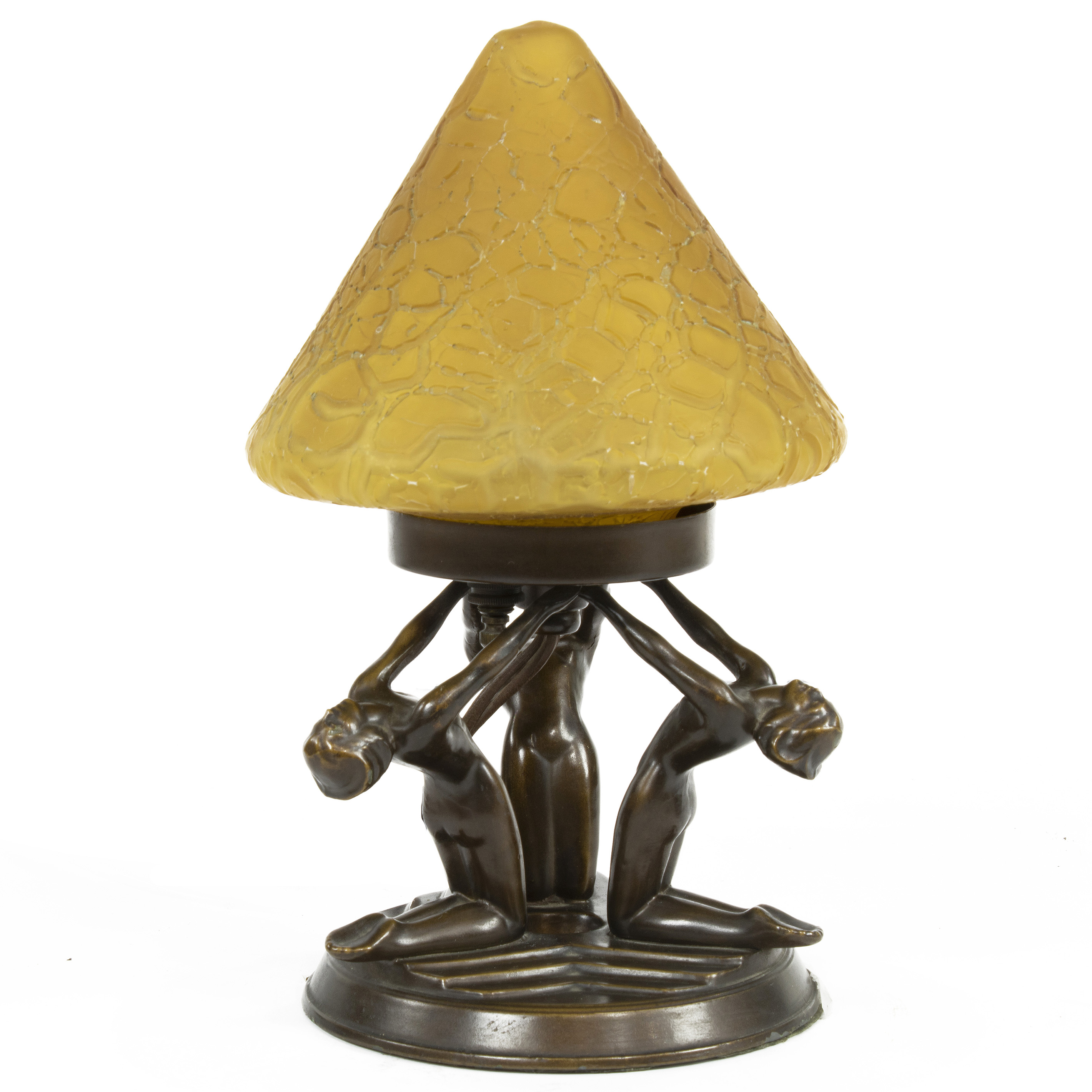 AN ART DECO TABLE LAMP An Art