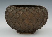 An Art Nouveau Bronze Vase Mad