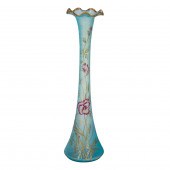 AN ART NOUVEAU CUT AND ENAMELE