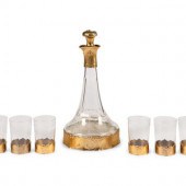 An Art Nouveau Gilt Pewter Mou