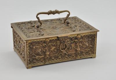 An Art Nouveau Ormolu Bronze