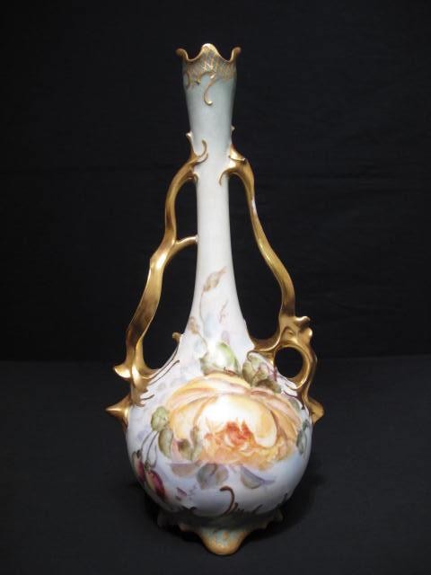 An Art Nouveau porcelain vase