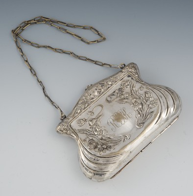 An Art Nouveau Silvered Coin