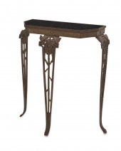AN ART NOUVEAU-STYLE CAST BRON