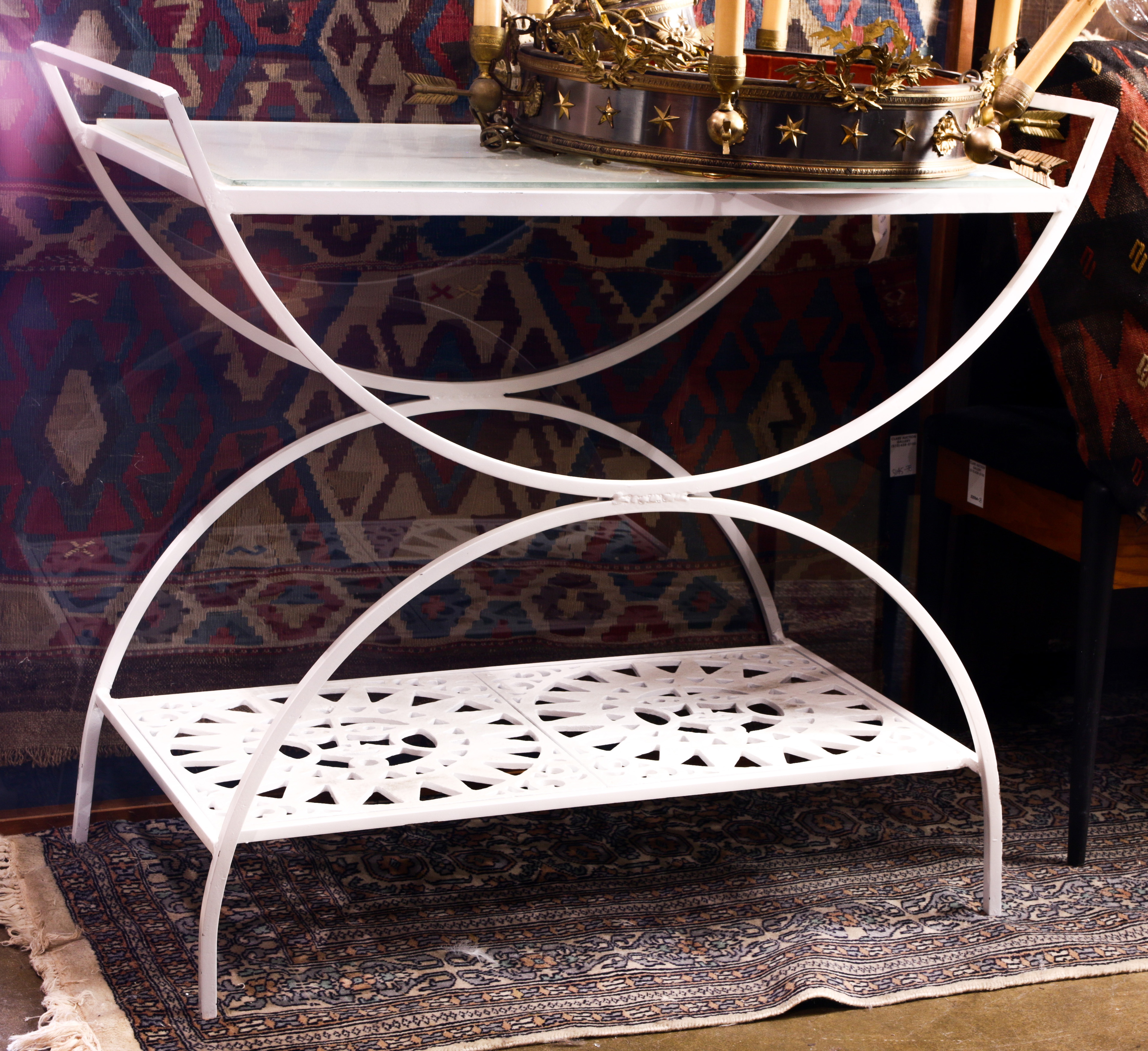 AN ARTHUR UMANOFF ATTRIB. BAR TABLE